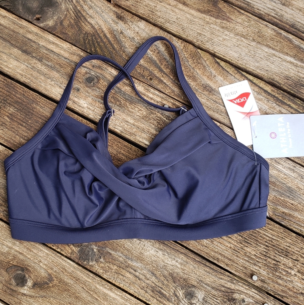 NEW Athleta 38D/DD Twister BikiniDRBL Swim